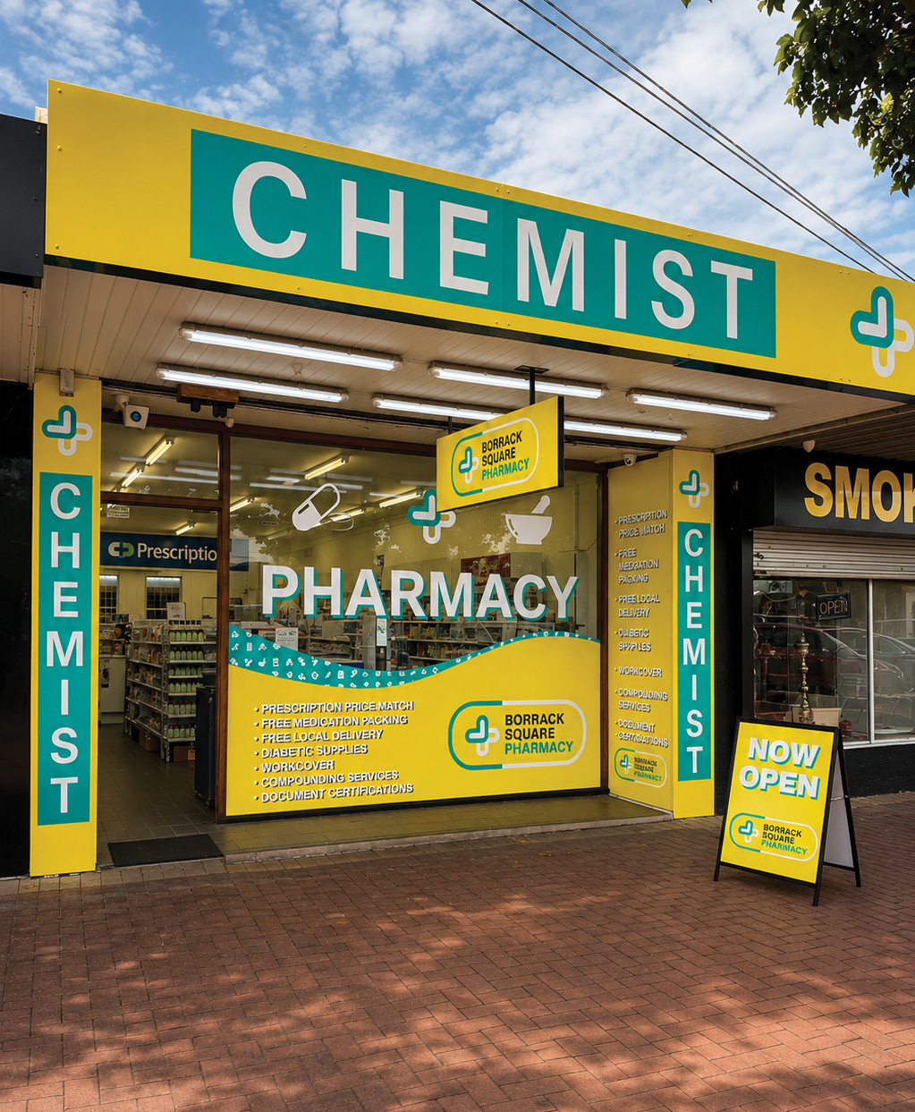 Shopfront and building